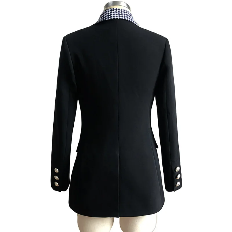 Женский блейзер формальный с воротником в стиле пэтчворк 2019|Женские пиджаки| |