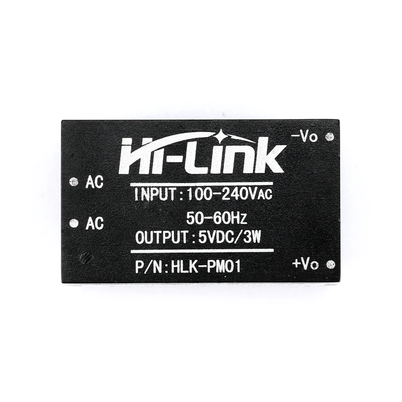 5 шт. HLK-PM01 HLK-PM03 HLK-PM12 AC-DC 220V до 5/3 образования легкой пены. 3/12V Мини модуля питания, интеллигентая(ый) бытовой выключатель питания модуль удовлетворяющий стандартам ЕС/UL(Underwriters Laboratories