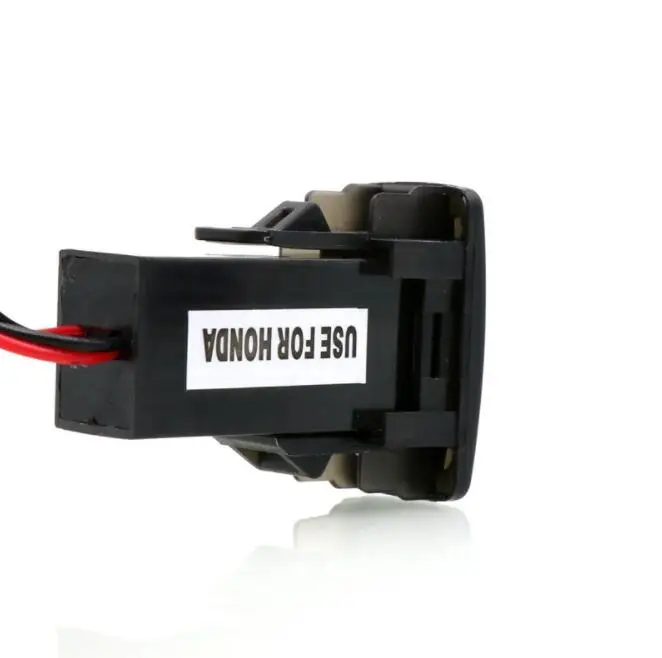 Автомобильное зарядное устройство с USB интерфейсом 5 в 2 1 А и измеритель