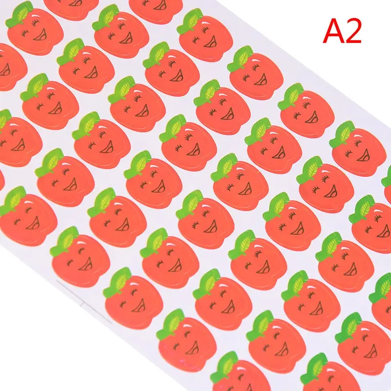 apple 10 листов бумажных наклеек улыбка большие пальцы школы детского сада учителя награда наклейки Мини бумажные детские игрушки наклейки - Цвет: apple