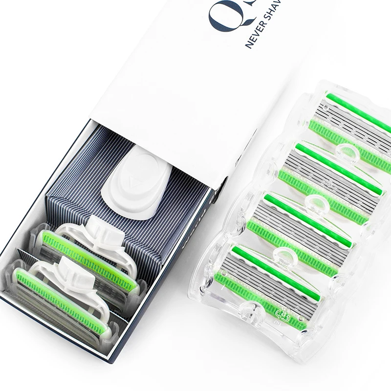 QSHAVE Green Series 5 слойная бритва для женщин