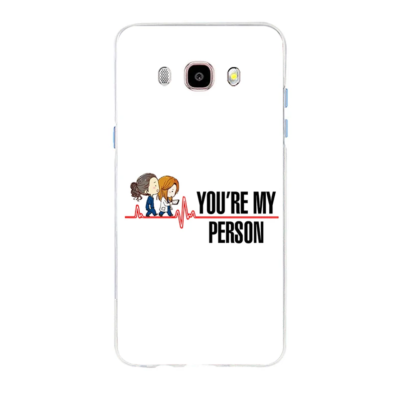 Чехол для телефона из ТПУ You Are My Person Greys Анатомия чехол Samsung Galaxy S6 S6edge S6Plus A7 S7 S7edge S8 S9