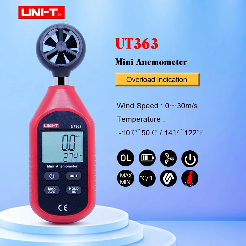 Цифровой мини измеритель уровня звука UT333 UT353 UT363 UT383 UNI T|Приборы для измерения