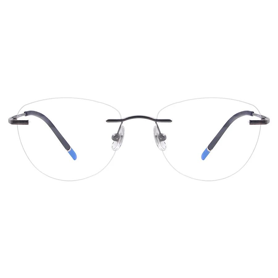 Кошачьи очки дизайнерские без оправы Женские Oculos Gafas Opticas Glasse оправа|Женские