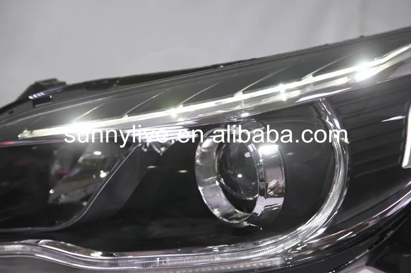 2012-2013 год для CHEVROLET для Malibu светодиодный головной фонарь для Audi style RT