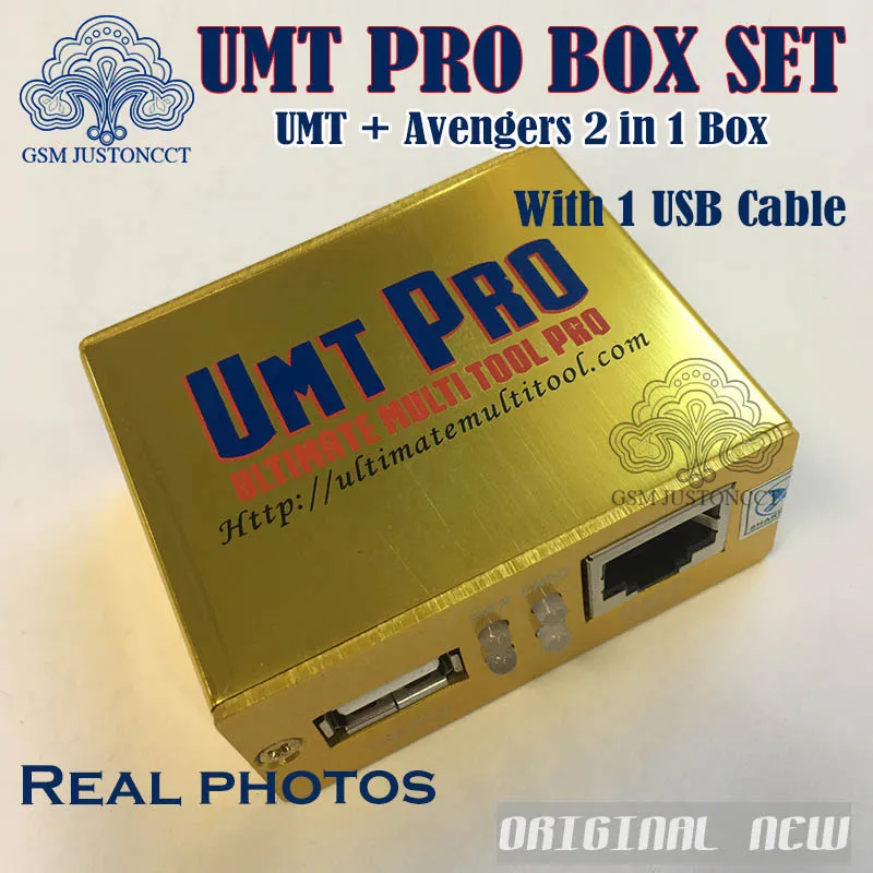 Новейший UMT pro Box umt pro+ Avengers 2в1 коробка с 1 USB кабелями