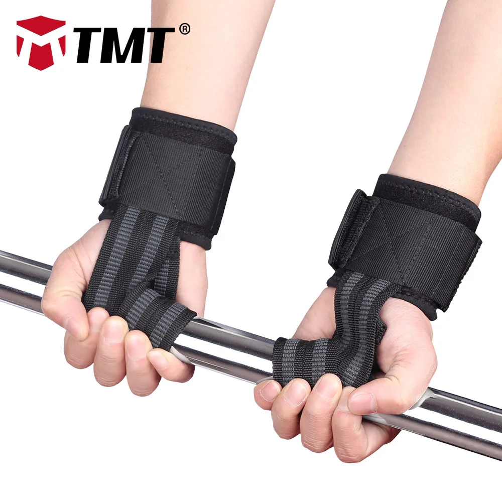 TMT Antislip Повязку Металла hasp Дышащие ромбической матрица ткани Фитнес Гантели