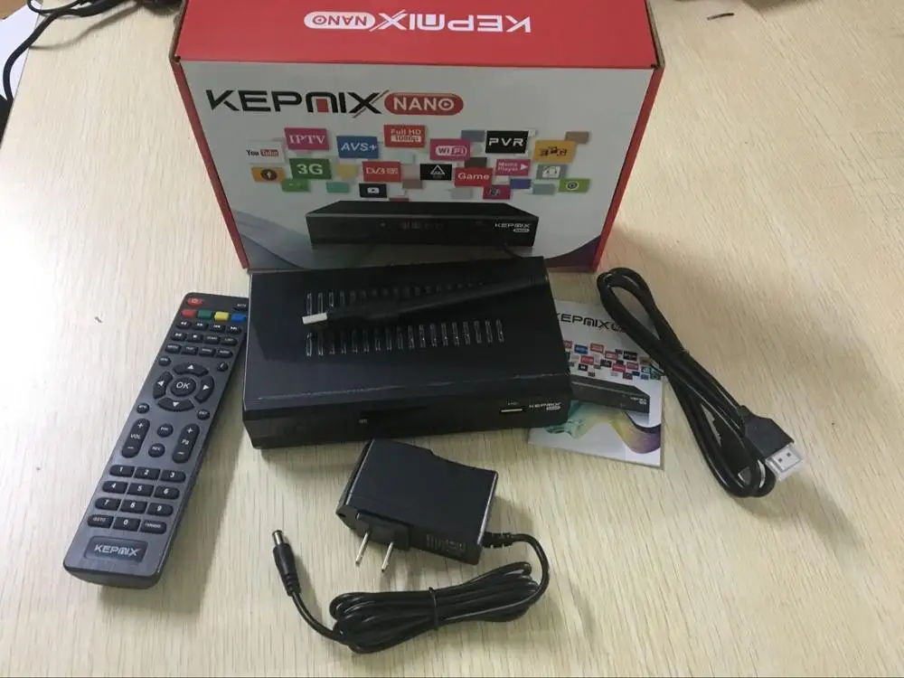 3 шт. hellobox цифровой ТВ приемник hevc Kepnix nano h.265 3 шт. приемник m3u поддержка PowerVu Biss cam utube - Цвет: with  wifi