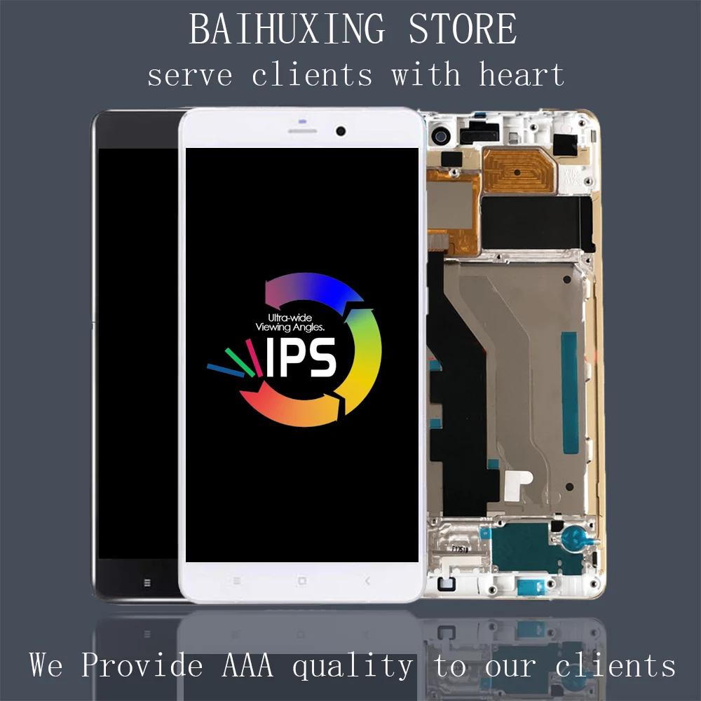 5 7 &quotоригинальный для Xiaomi Mi Note Pro ЖК дисплей с сенсорным экраном рамкой