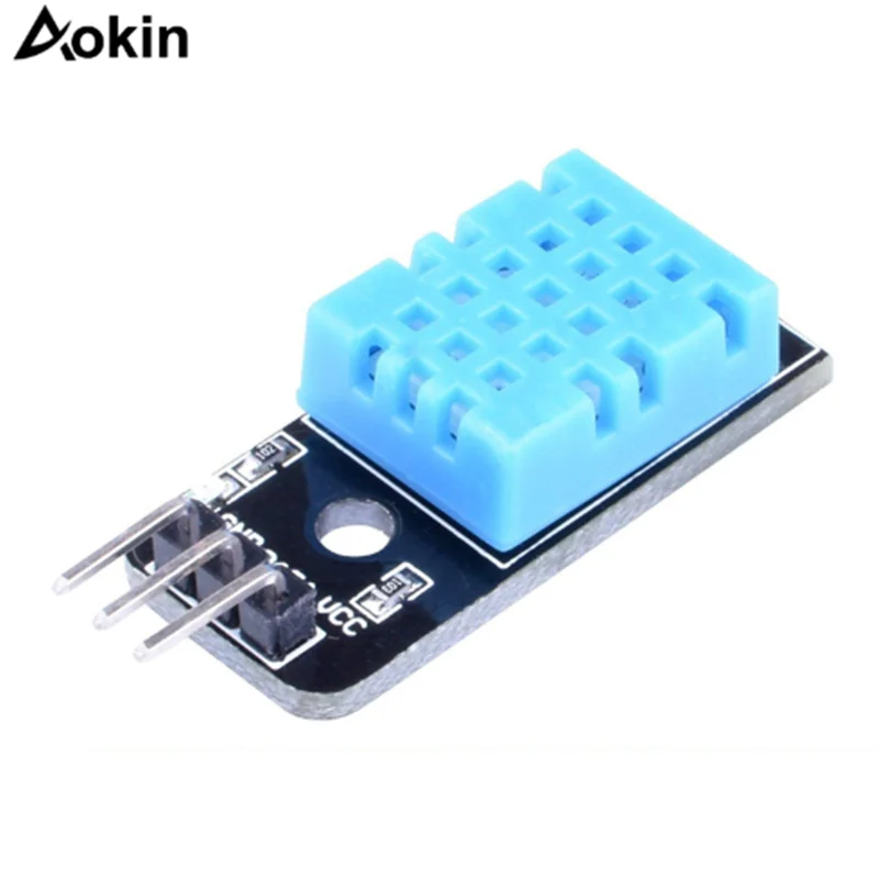 Aokin 5 шт./лот модуль датчика температуры и влажности Цифровой DHT11 для Arduino Raspberry Pi 2