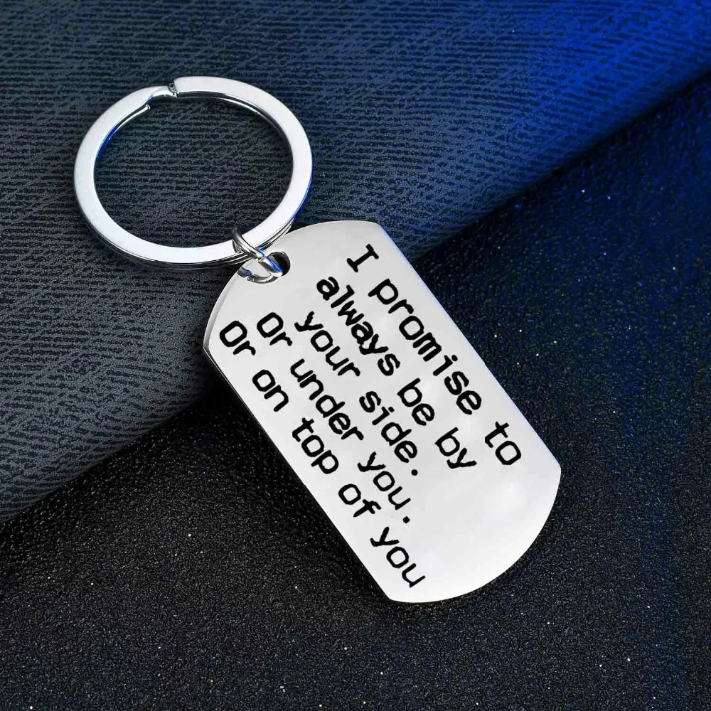Engraved Lover Couple Gift For Husband Boyfriend Girlfriend Women Men Keyring Key Ring Keychain Valentines Day | Украшения и