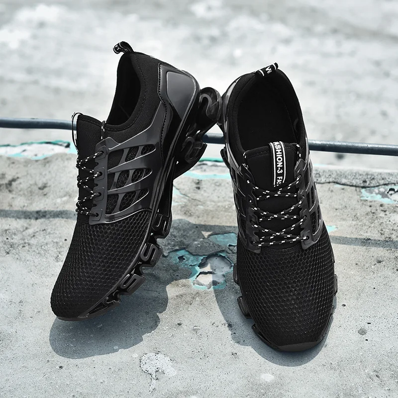 Кроссовки для мужчин и женщин дышащая беговая Обувь из сетчатого материала