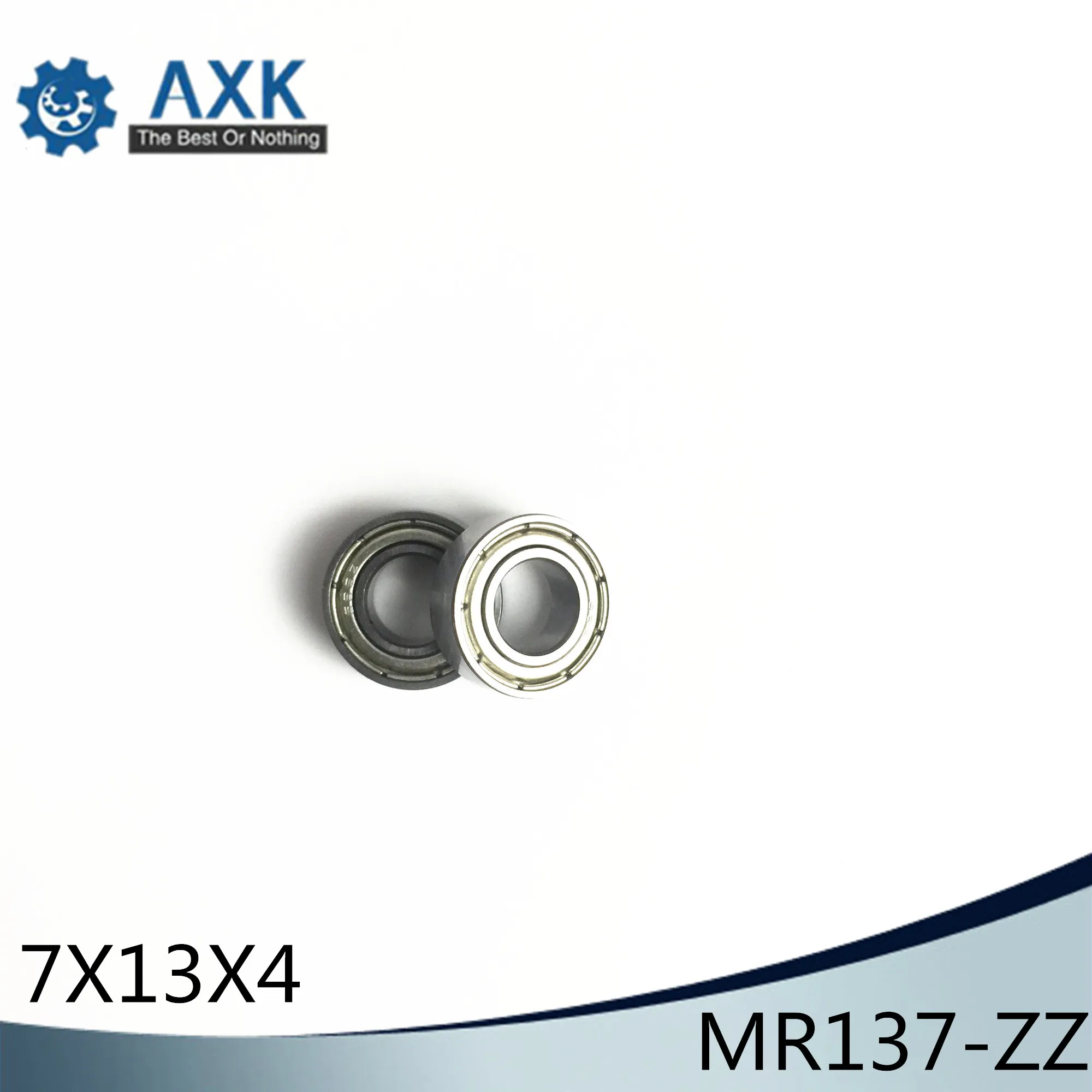 MR137ZZ подшипник 10 шт. 7*13*4 мм ABEC 1 миниатюрный MR137 Z ZZ шариковые подшипники L1370ZZ