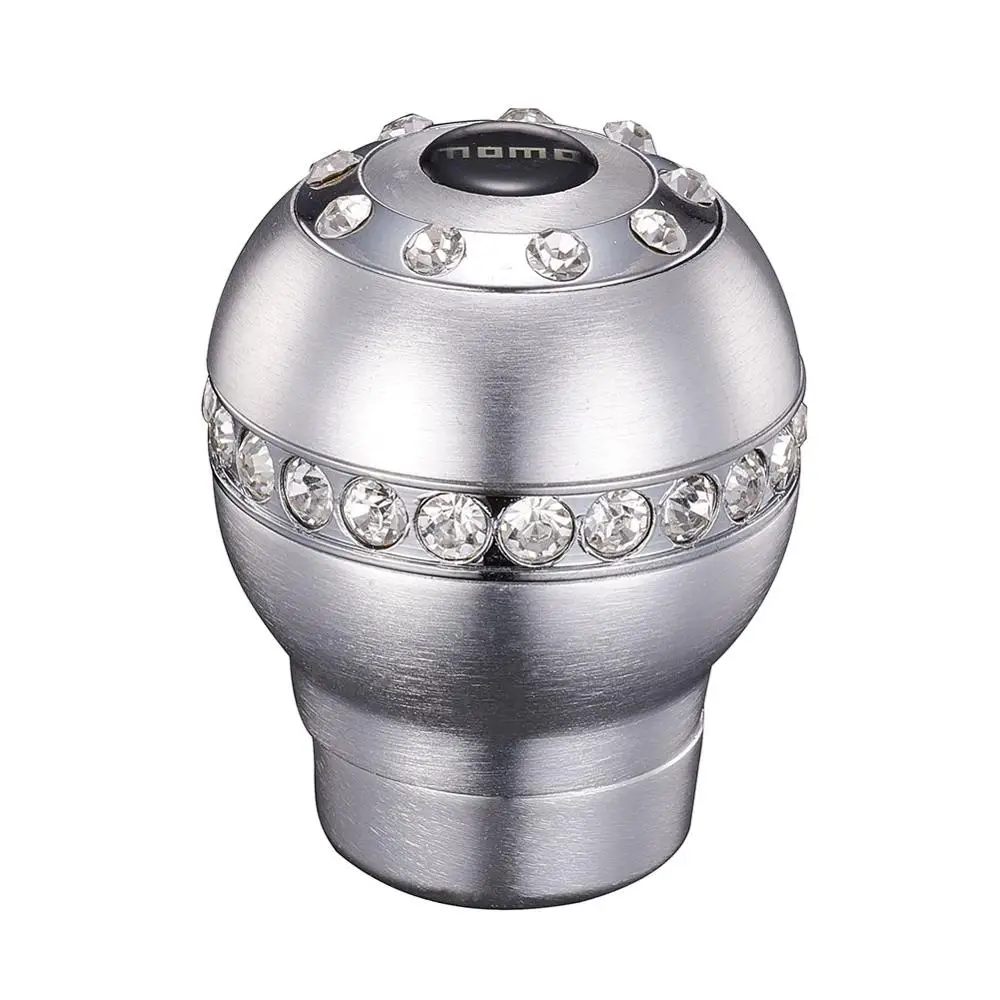 Silver Универсальная ручная и автоматическая ручка переключения передач для автомобиля с алмазным шаром - Название цвета: Silver