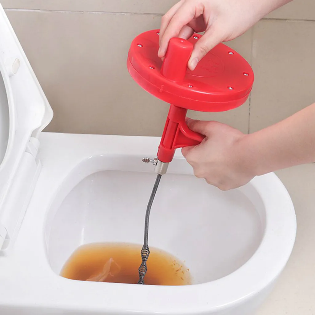 Новинка 2019 стильный ручной инструмент для засоров в канализационной трубе кухни
