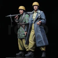 135 the lions of cassino 2 figures resin model soldier gk wwii military themes unassembled and unpainted kit