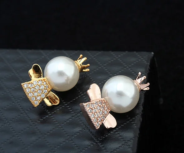 Милый Ангел мультфильм брошь высокого класса ручной работы AAA циркон свитер