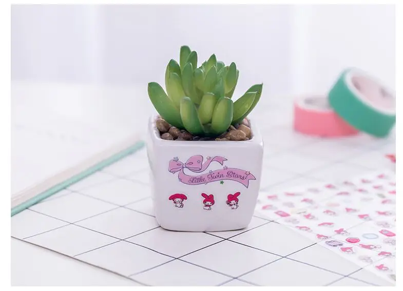 Прекрасный My Melody маленький близнец звезды декоративные ПВХ наклейки DIY планировщик дневник скрапбук индекс телефон Стикеры для альбомов Escolar