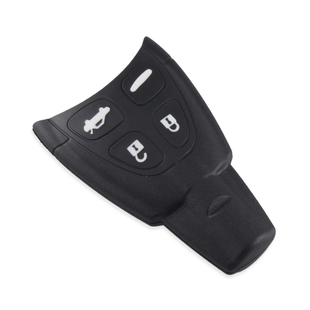 KEYYOU 4 кнопки дистанционного ключа оболочки чехол для SAAB 9-3 9-5 2003 2004 2005 2006 2007 2008 2009 2010 Автозапуск ключа автомобиля чехол