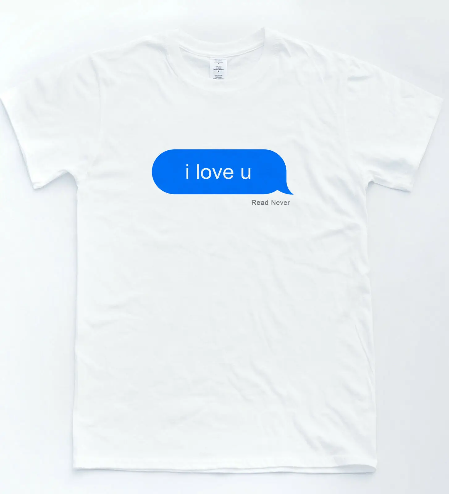 I Love U imessage/футболка с надписью сердцебиение на День святого Валентина футболка