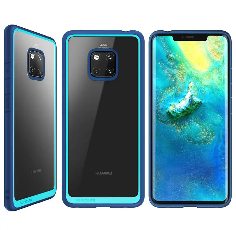 SUP чехол для huawei mate 20 Pro Чехол LYA-L29 UB стиль противоударный Премиум гибридный защитный ТПУ бампер+ PC прозрачная задняя крышка