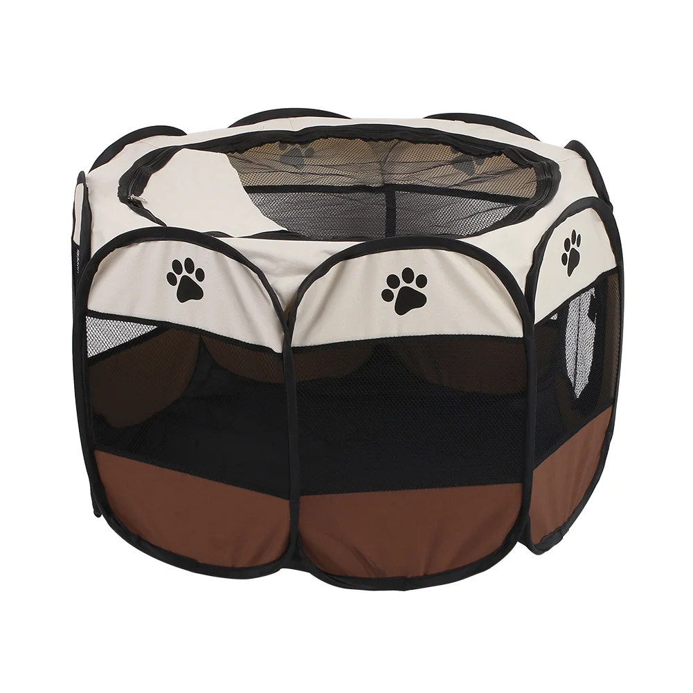 Складная Собака Щенок ПЭТ играть мягкая манеж палатка для упражнений клетка