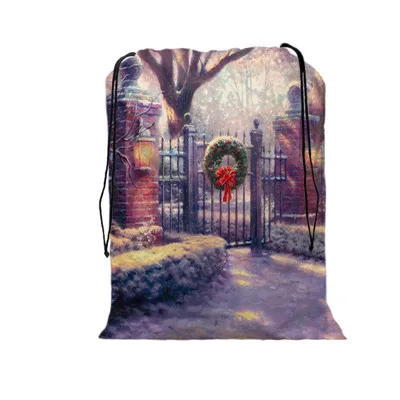 02 Crowsdale, уникальная женская сумка, на заказ, 3D печать, сумка через плечо, скоростной карман, рождественский подарок, на шнурке, байковые сумки, 32 см x 40 см - Цвет: 02
