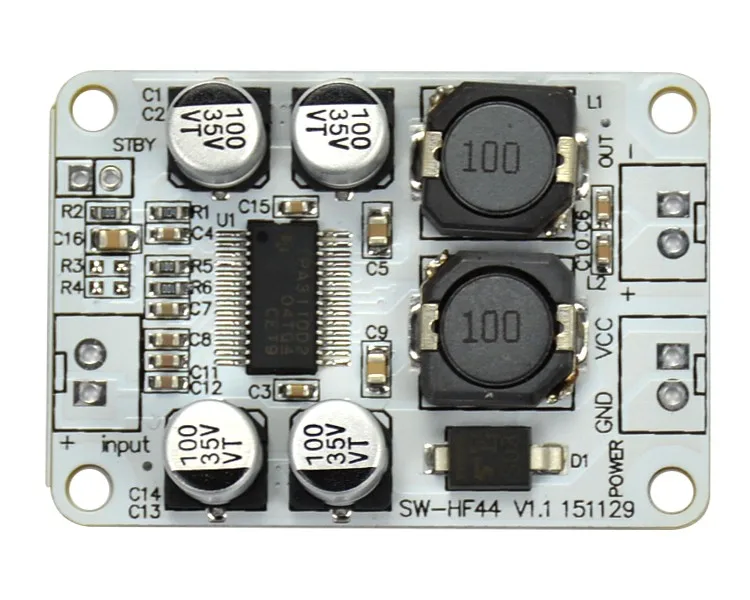 AIYIMA TPA3110 цифровой аудио усилитель доска 30 Вт PBTL моно Amplificador для 4-8Ohm динамик DC8-26V домашнего кинотеатра