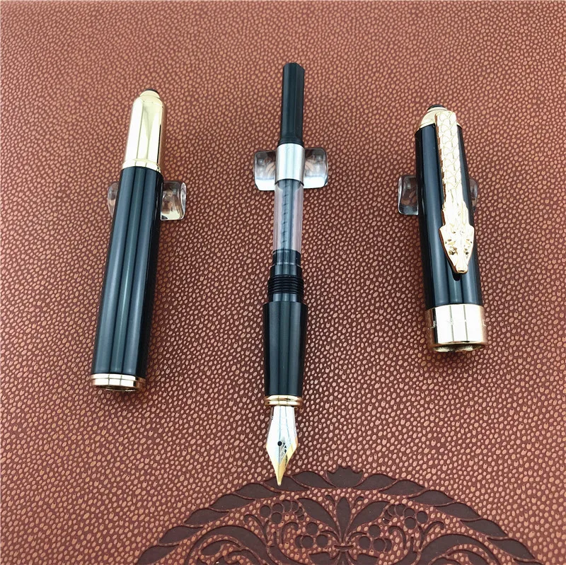 JINHAO Роскошная перьевая ручка акция металлические чернильные ручки школьные