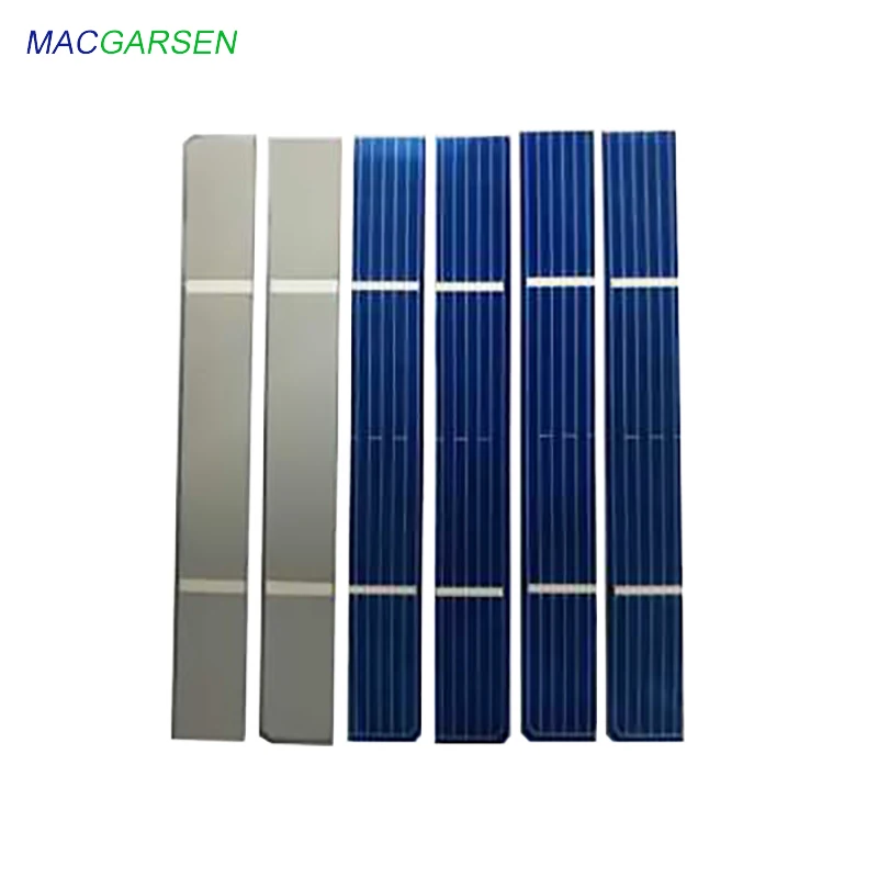 MACRAGSEN 100 шт. модуль солнечной панели 0,5 В фотоэлектрические солнечные элементы зарядное устройство Панель USB DIY Солнечная Мобильная 300мА 78*12 мм 7810 м