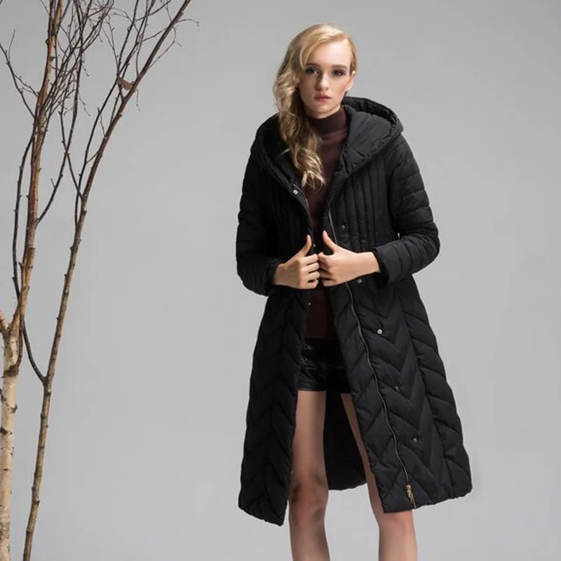 New Fashion Winter Jacket Women 2018 High Quality Down Parka Plus Size L-6X Thicken Warm Coat Hooded Female | Женская одежда