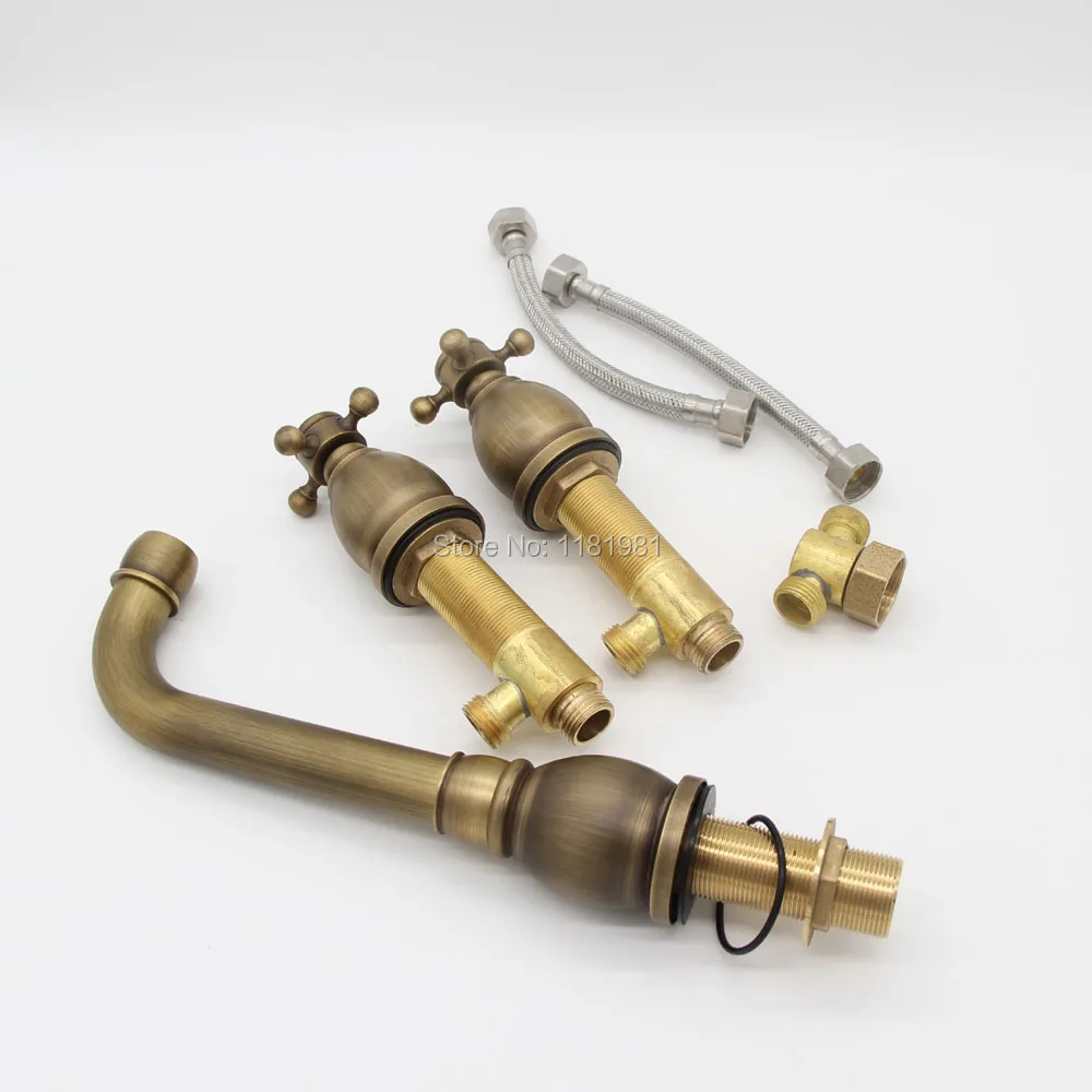 Новое поступление популярный настенный двойной держатель в античном стиле