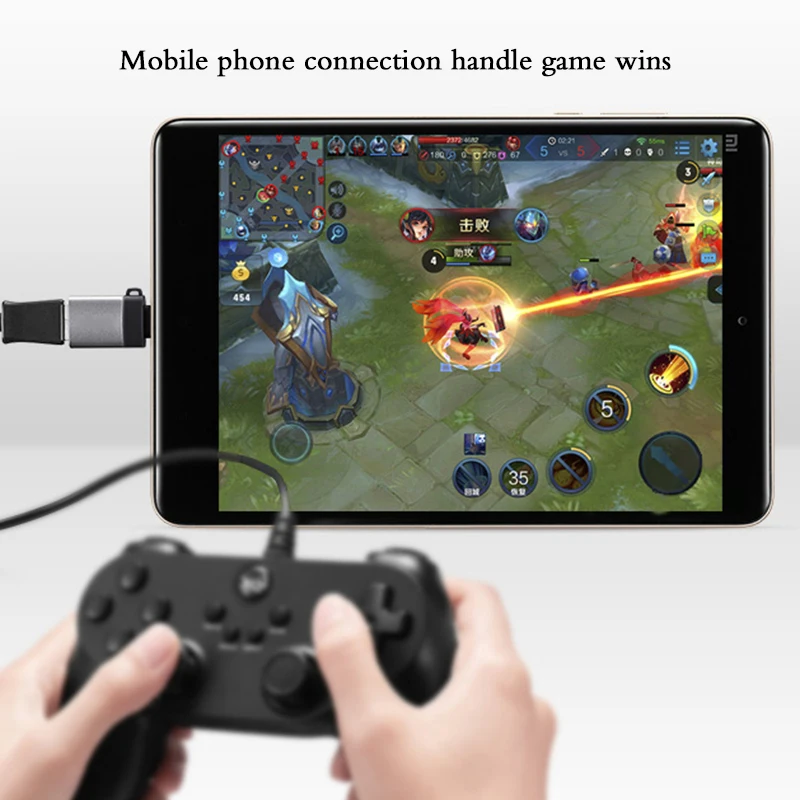 Тип C к USB 3,0 OTG кабель адаптер Тип C адаптер USB C конвертер для samsung Galaxy S9 huawei p20 MacBook USB OTG адаптер