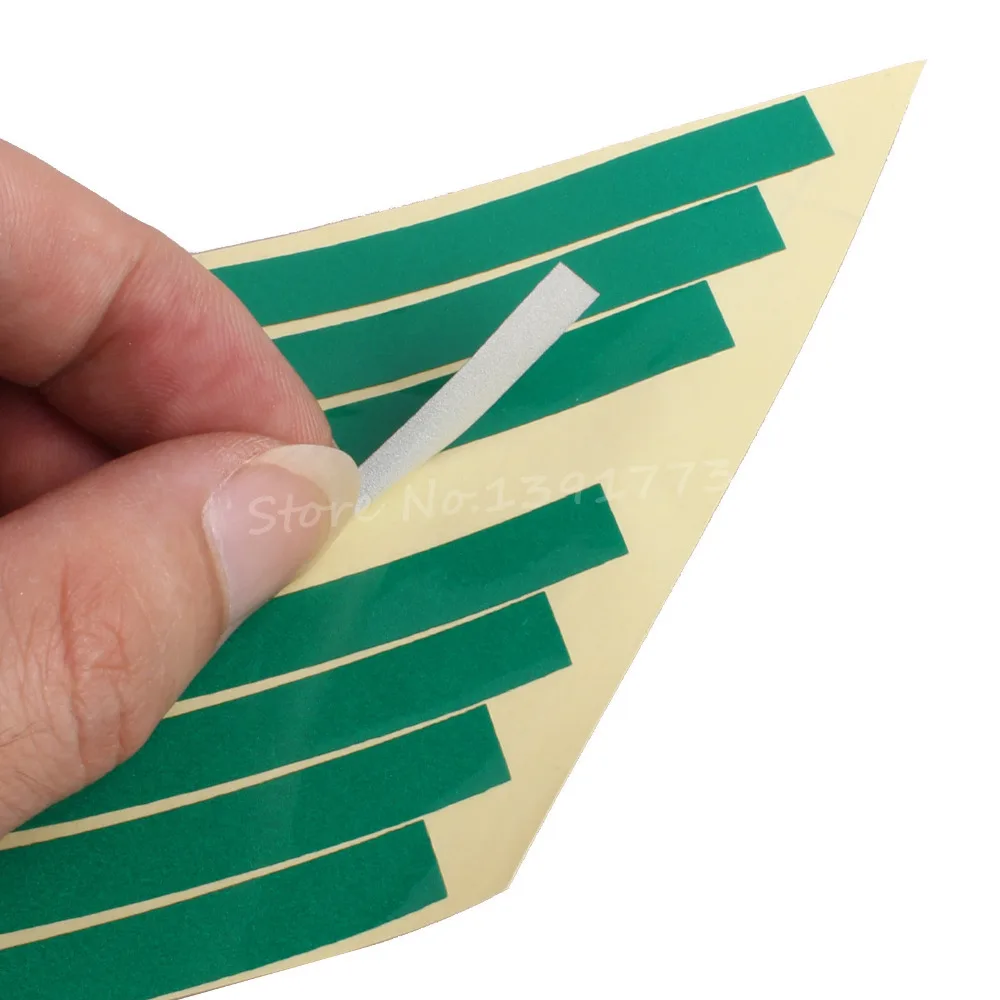 16 полоски велосипед мотоциклетные колеса автомобиля Стикеры Светоотражающие