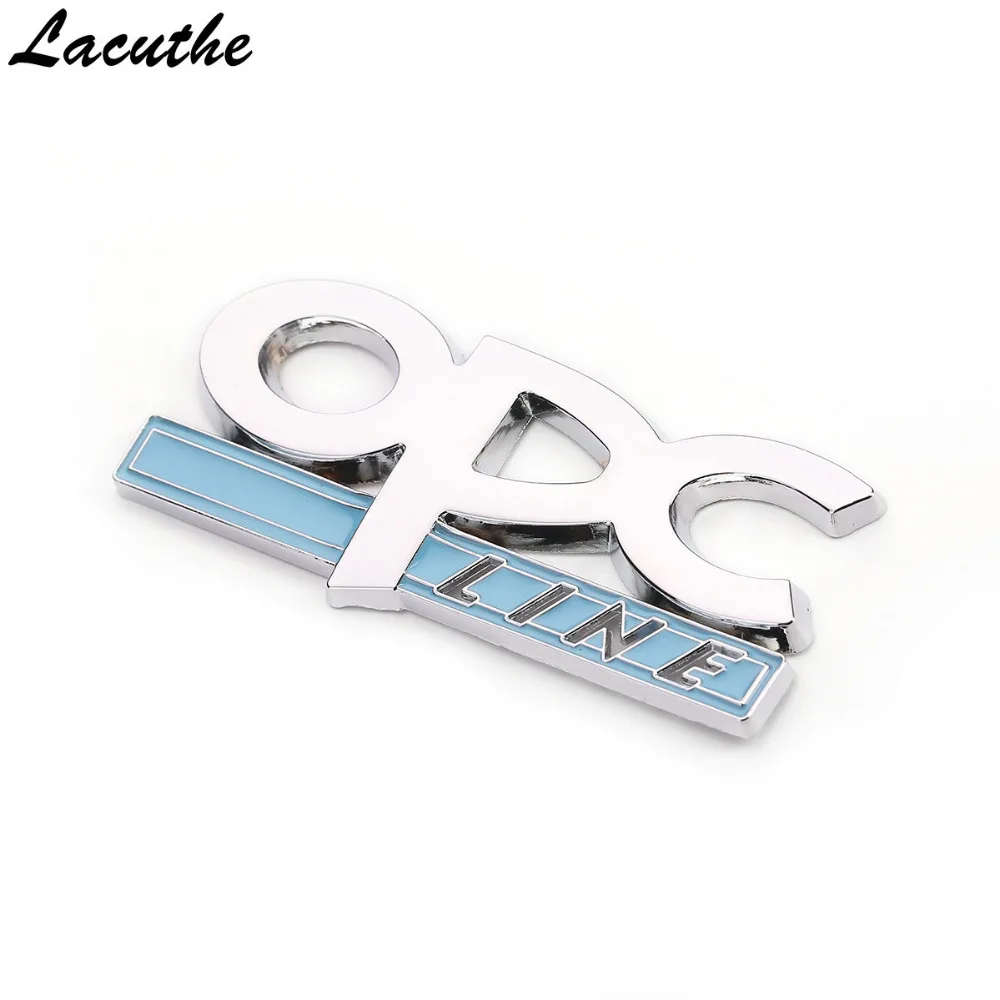 Автомобильный Стайлинг 3D Автомобильная наклейка хромированный металл OPC эмблема