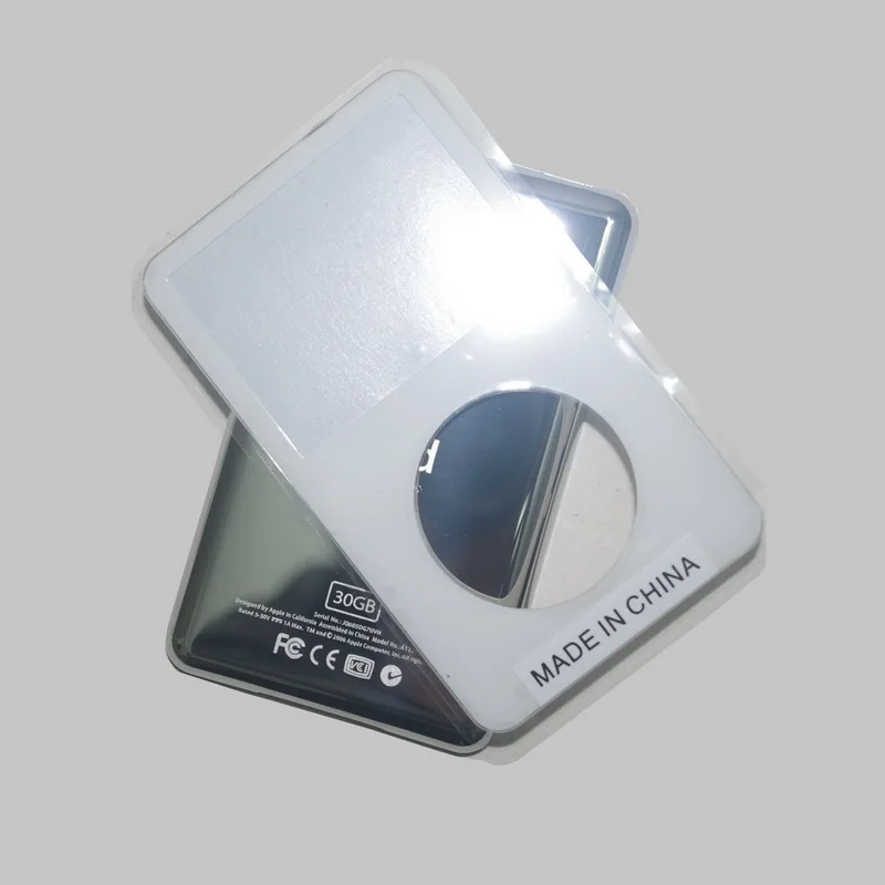 Для iPod video черный белый 30 Гб 60 ГБ 80 Гб задняя крышка+ передняя крышка чехол