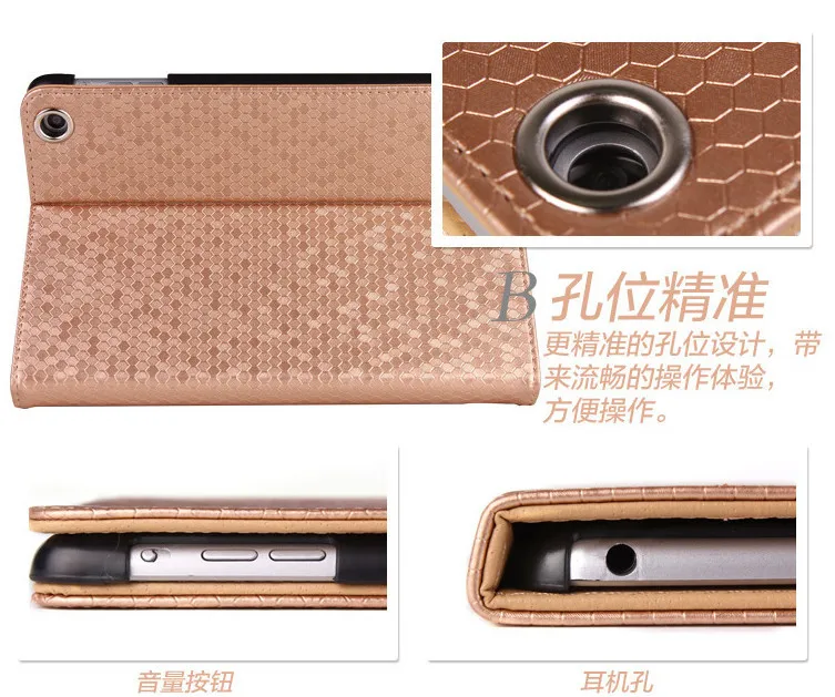 Шикарный роскошный Магнитный умный чехол-подставка из ПУ кожи с шестигранным