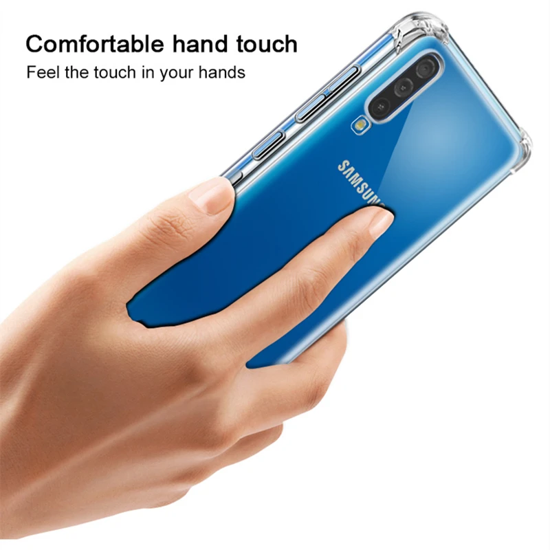 Для samsung Galaxy A50 A10 A70 A40 A30 M20 J4 Plus Крышка для samsung Galaxy M20 A10 A30 A40 A50 A70 J4 противоударный чехол