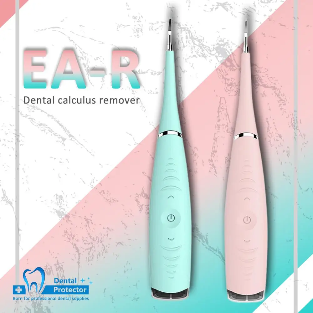 Портативный Электрический звуковой инструмент для удаления зубного камня от