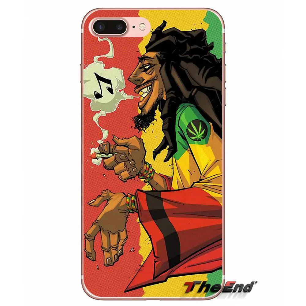 Для Samsung Galaxy J1 J2 J3 J5 J7 A3 A5 A7 2015 2016 2017 J530 J730 Fundas Coque bob marley lion rasta reggae мягкий чехол |