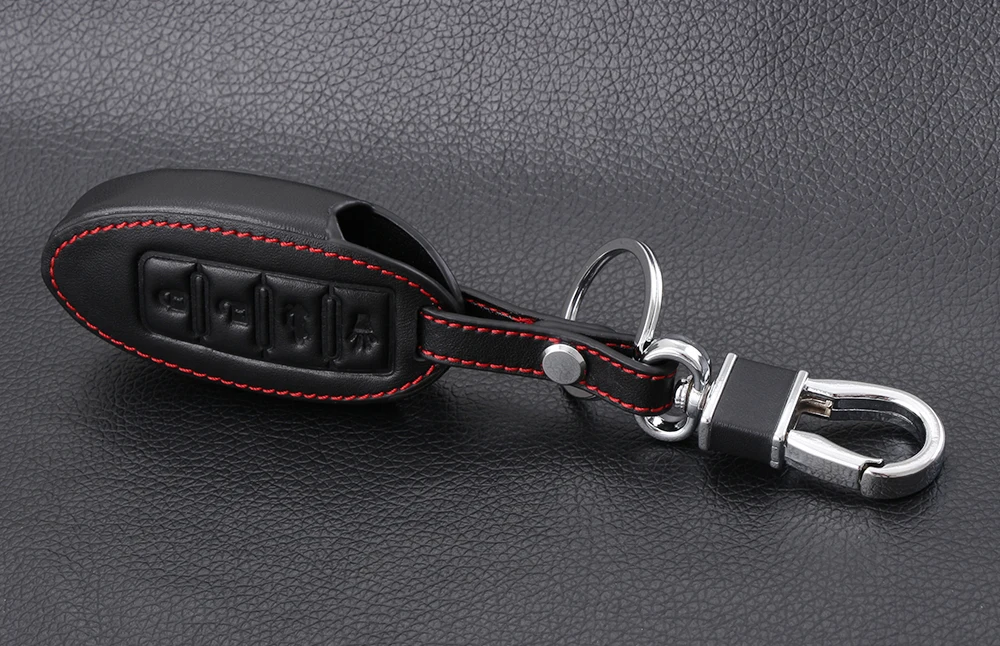 VCiiC кожаный чехол для ключей для Nissan Altima Maxima для Infiniti EX FX G37 Q60 QX50 QX70 смарт-чехол дистанционного брелока