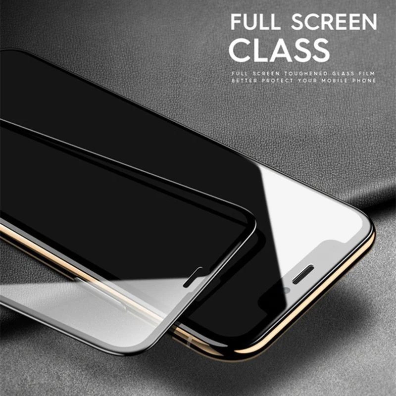 20D закругленные края полное покрытие Защитное стекло для iphone 7 8 6 6S Plus закаленное защитное стекло для iphone X XR XS Max стеклянная пленка