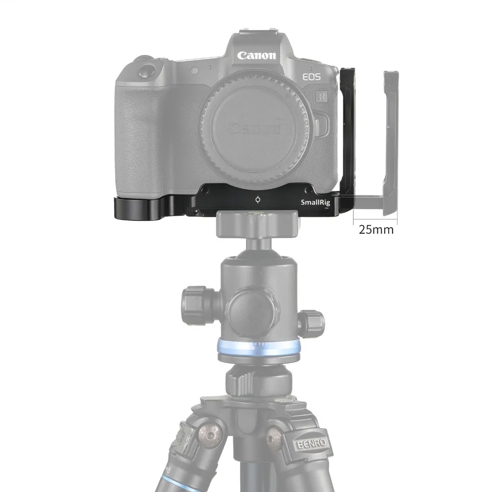 SmallRig L кронштейн пластина для Canon EOS R боковая + опорная Quick Release Dslr камера Монтажная
