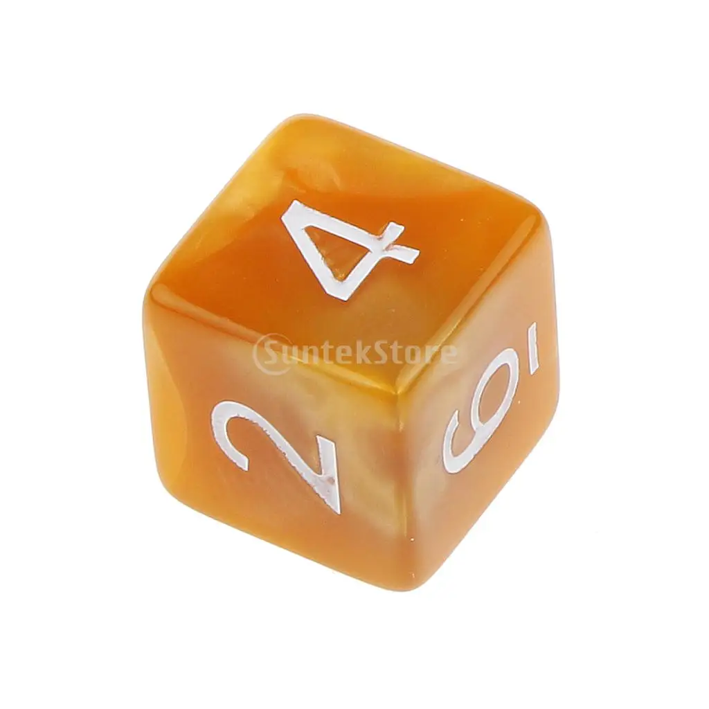 MagiDeal 10 шт многогранные игральные кости D6 D10 D12 игральные кости D& D RPG Вечерние игры Кубики цифровые настольные игры Кубики