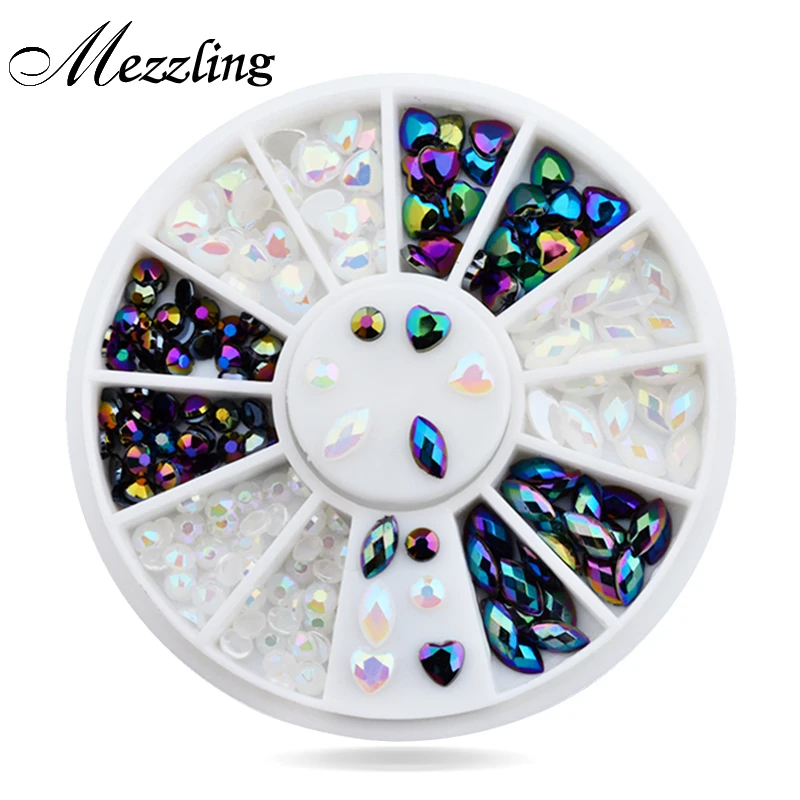 Новинка! Белая AB черная блестящая фотобумага круглые сердца дизайн акриловая