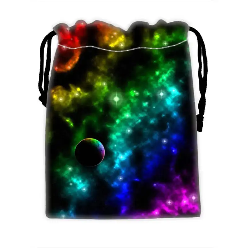 Пользовательские крутые galaxy drawstring Сумки для мобильного телефона ablet PCjewelry подарочная упаковка сумка Рождественский подарок сумки SQ0709