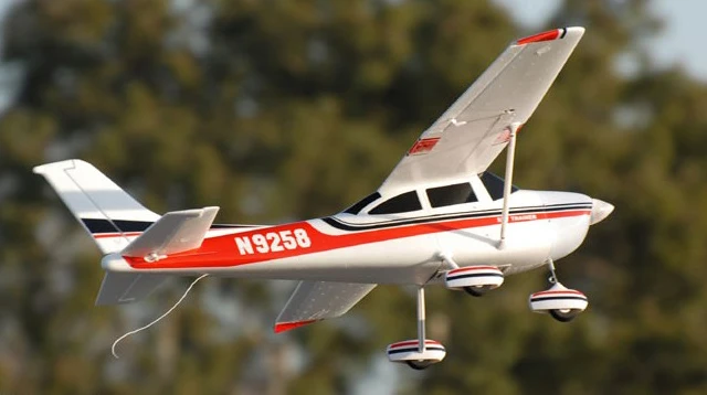 Без батареи, RC модель самолета Cessna 182 epo RTF+ адаптер