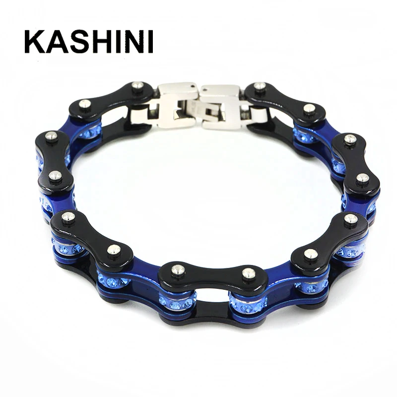 Ladies Bicycle Chain Bracelet Punk Motorcycle Chain Bracelet Black Bracelet Stainless Steel Bicycle Chain Bracelet Wholesale