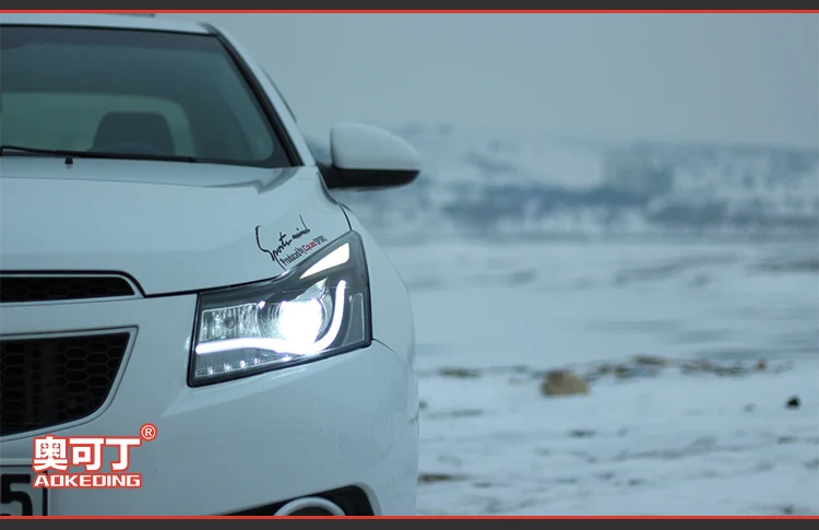 AKD автомобильный Стайлинг Головной фонарь для Chevrolet Cruze фары 2009- светодиодный фары DRL Q5 Биксеноновые линзы Высокий Низкий луч парковка