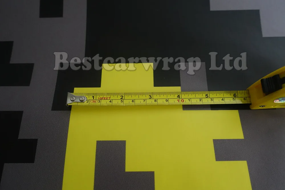 Желтый &quotТигр&quot Камуфляж виниловая пленка для оклеивания автомобилей